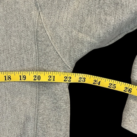 Champion Penn State Nittany Lions Reverse Weave Crewneck Sweatshirt Medium Gray - Picture 6 of 13